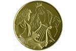 «Давид играет для Саула» - тема израильских монет