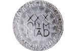 Серебряная килограммовая олимпийская монета