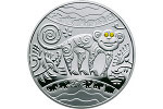 Монета «Год Обезьяны» украшена оксидами циркония