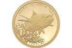 «Тунец» - золотая мини-монета