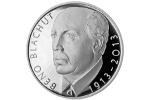 В Чехии изготовили монету в честь Бено Блахута