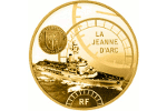 Серия французских монет посвящена крейсеру «Жанна д'Арк»
