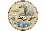 Монета «Белый медведь» - вторая в серии «Полярные животные»