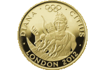 Золотой набор олимпийских монет (100 и 25 фунтов)