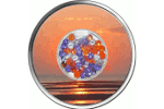 Монета «Бриллиантовый закат»: цирконы вместо солнца