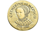 В Париже отчеканили монету в честь Екатерины Медичи