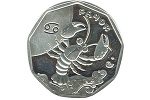«Рачок» - серебряная монета серии «Детский зодиак»
