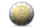 «Видземе» - первая из новой серии биметаллических монет
