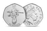 В продаже – наборы олимпийских монет номиналом 50 пенсов