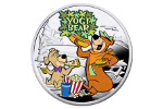 Мишка Йоги – герой мультфильмов и серебряной монеты