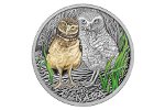 Монета «Земляная сова»: 91% тиража продан!