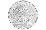 Оловянная тарелка Дирка Хартога показана на австралийской монете
