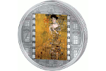 Картину Климта изобразили на серебряной монете
