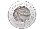 Филигранная лошадь – на монете Фиджи