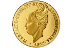 В продаже – реплики португальской золотой монеты 1833 года