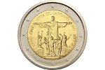 Евро-монета – в честь XXVIII Всемирного дня молодежи