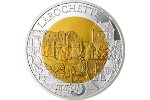В серии «Замки Люксембурга» изготовлена новая монета с ниобием