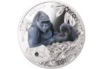 Горная горилла – героиня популярной серии монет
