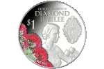 Один доллар - бриллиантовый юбилей правления Елизаветы II
