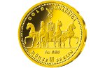 Медаль «Золотая квадрига» продается в Германии