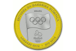 В Бразилии выпустили «олимпийские монеты» (1 и 5 реалов)