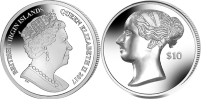 Две британские королевы оказались на одной монете