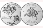Литовская смолевка украсила монету