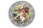 Белый Кролик из «Приключения Алисы в Стране чудес» появился на очередной монете