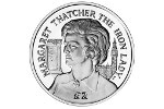 Портрет Маргарет Тэтчер размещен на монетах разных островов