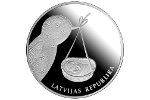 «Детская монета» Латвии (1 лат)