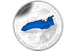 Канадская монета посвящена озеру Онтарио