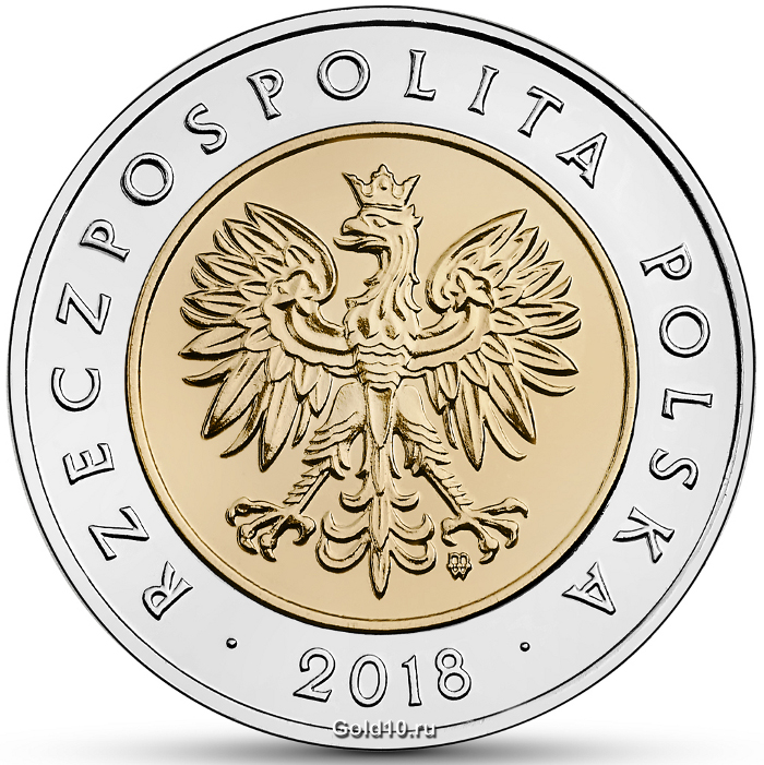 Монета «100-летие восстановления независимости Польши»