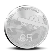 МД Нидерландов выпустил монету в честь 200-летия Королевского морского спасательного общества