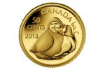 Инуитская скульптура украсила золотую монету Канады