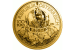 100 евро посвящены короне Австрийской империи
