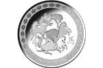 Продается килограммовая серебряная монета «Год Лошади»