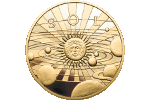Солнечная система на монетах Беларуси (10 рублей)