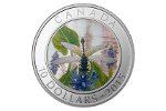 В Канаде изготовили новую монету с голограммой