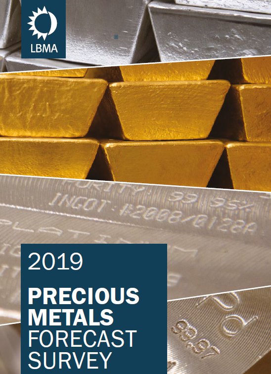 Драгоценные металлы: прогноз на 2019 год от LBMA