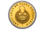 На португальских монетах показаны национальные серьги