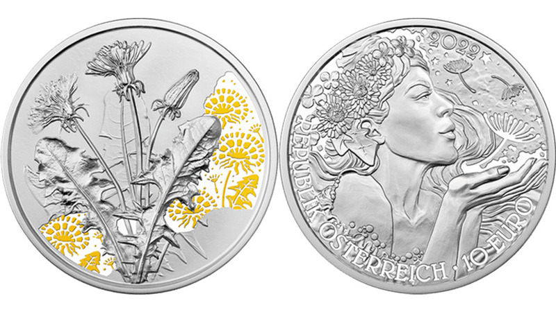 Лето улетает с семенами одуванчиков: какие монеты стали лауреатами XVII конкурса «Монетное созвездие»