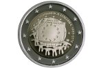 «30-летие флага Евросоюза» - новые биметаллические монеты 