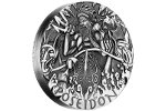 Монета «Посейдон» продолжила новую серию монет с высоким рельефом