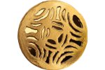 «Фибула» - новая латвийская монета из золота (+ВИДЕО)