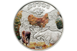 Представлена первая монета серии «Мир охоты» 2016 г.