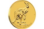 Вес австралийской золотой монеты «Кенгуру» - 0,5 г