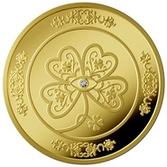 Золотая монета «На удачу». Ниуэ