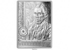 Автопортрет Ван Гога на прямоугольной монете