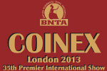 В Лондоне прошла выставка COINEX 2013