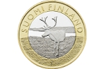 В Финляндии появится биметаллическая монета с оленем